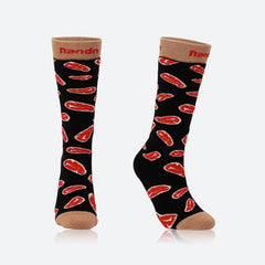 Chaussettes de ski et de snowboard unisexes en laine thermique Nandn City Escape