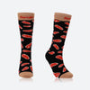 Chaussettes de ski et de snowboard longues unisexes en laine thermique Nandn City Escape