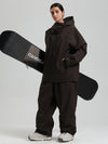 Combinaisons de ski Gsou Snow pour femmes, résistantes, isolées et coupe-vent, style montagne pro.