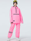 Combinaisons de ski anorak à demi-zip WinterPeak SnowGuard pour hommes