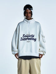 Sweat à capuche ample RenChill Mountain Chill pour homme
