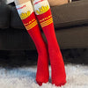 Chaussettes de ski et de snowboard unisexes en laine thermique Nandn City Escape