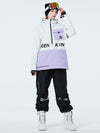 Combinaisons de ski anorak à demi-zip Mountain Peak SnowGuard pour hommes