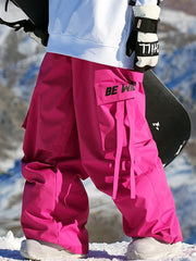 Pantalon de ski ample « Born To Be Wild Mountain Chill » pour femmes