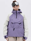 Veste bomber de snowboard Mountain Freestyle pour femme avec poche cargo