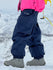 Pantalon de snowboard cargo ample en denim Rabbit Snow Prime pour femme