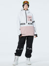 Combinaisons de ski anorak à demi-zip Mountain Peak SnowGuard pour femmes