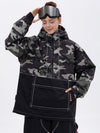 Veste de snowboard camouflage à enfiler pour femme, style montagne toutes saisons, Streetstorm