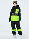 Combinaisons de ski anorak à demi-zip Mountain Peak SnowGuard pour hommes
