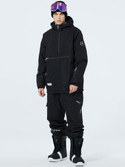 Combinaisons de ski anorak à demi-zip WinterPeak SnowGuard pour hommes