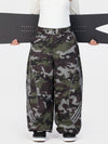 Pantalon de neige ample et réfléchissant Nightline Park Rider pour femme