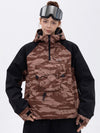 Veste bomber de snowboard Mountain Freestyle pour femme avec poche cargo