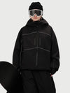 Veste de ski freestyle Nightline Park Rider pour femme avec panneaux réfléchissants
