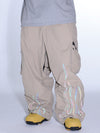 Pantalon de ski cargo réfléchissant Gsou Snow Furious Spark pour homme