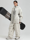 Combinaisons de ski Gsou Snow pour femmes, résistantes, isolées et coupe-vent, style montagne pro.