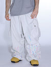 Pantalon de ski cargo réfléchissant Gsou Snow Furious Spark pour homme