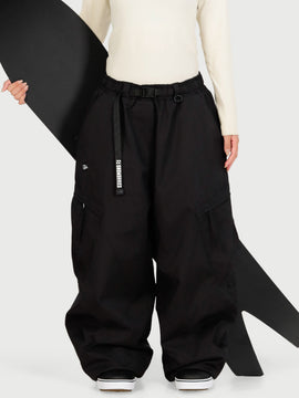 Pantalon de ski cargo oversize TerrainFlex Freestyle pour femme – Édition Crew