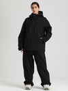 Combinaisons de ski Gsou Snow pour femmes, résistantes, isolées et coupe-vent, style montagne pro.