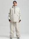 Combinaisons de snowboard anorak Gsou Snow pour femmes, résistantes et au style urbain.