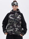 Veste bomber de snowboard Mountain Freestyle pour femme avec poche cargo