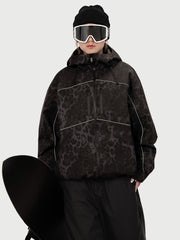 Veste de ski freestyle Nightline Park Rider pour femme avec panneaux réfléchissants