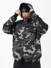 Veste bomber de snowboard Mountain Freestyle pour homme avec poche cargo