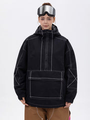 Veste de snowboard pull-over Streetstorm pour femme, toutes saisons, style montagne.