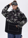 Veste de snowboard camouflage à enfiler pour femme, style montagne toutes saisons, Streetstorm