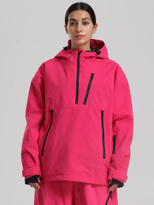 Anorak ample et résistant pour femme, style montagne, de la marque Gsou Snow.