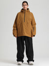 Combinaisons de snowboard anorak Gsou Snow pour femmes, résistantes et au style urbain.