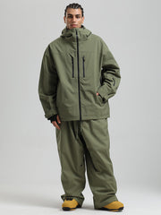 Combinaisons de ski Gsou Snow pour hommes, résistantes, isolées et coupe-vent.
