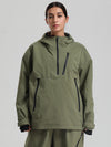 Anorak ample et résistant pour femme, style montagne, de la marque Gsou Snow.
