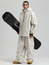 Combinaisons de snowboard anorak Gsou Snow pour hommes, résistantes et au style urbain.