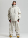 Combinaisons de snowboard anorak Gsou Snow pour hommes, résistantes et au style urbain.