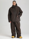 Combinaisons de ski Gsou Snow pour hommes, résistantes, isolées et coupe-vent.