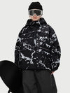 Veste de ski freestyle Nightline Park Rider pour femme avec panneaux réfléchissants