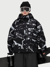 Veste de ski freestyle Nightline Park Rider pour femme avec panneaux réfléchissants