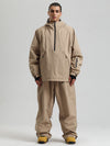 Combinaisons de snowboard anorak Gsou Snow pour hommes, résistantes et au style urbain.