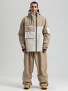 Combinaisons de snowboard cargo hybrides Gsou Snow Terrain Flow FlexZip pour hommes