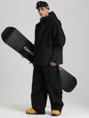 Combinaisons de snowboard anorak Gsou Snow pour hommes, résistantes et au style urbain.