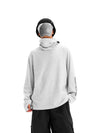 Pull de ski d'hiver chaud à col montant pour femme, taille L, sous-couche de ski