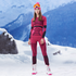Ensemble de sous-vêtements thermiques en polaire Gsou Snow pour femmes