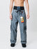 Pantalon de snowboard en denim imperméable et chaud Snowall pour homme, style hip-hop