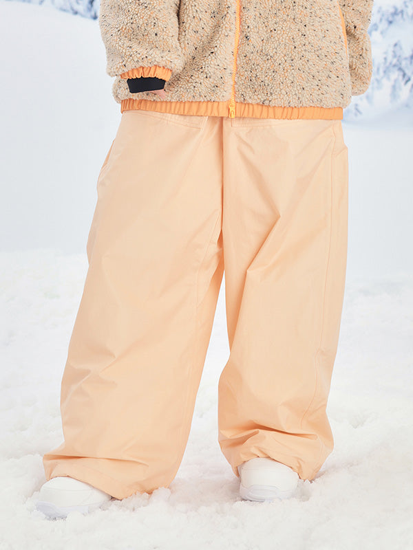 Pantalon de snowboard ample et imperméable YXSS Snow Peak Sprite pour femme