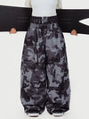 Pantalon de neige ample et résistant pour femme Urban Storm, style freestyle.