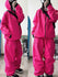 Combinaisons de ski deux pièces imperméables John Snow pour femmes, adaptées à tous les temps et aux sports de plein air.