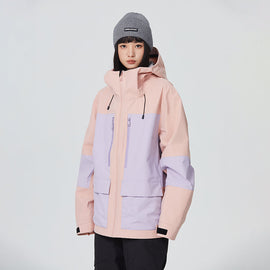 Veste de snowboard Searipe SnowBound Color Block pour femme
