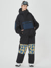 Combinaison de snowboard ample d'hiver pour femme, veste et pantalon de ski Prime Bomber
