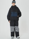 Combinaison de snowboard ample d'hiver pour femme, veste et pantalon de ski Prime Bomber