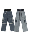 Pantalon de snowboard en denim imperméable et chaud Snowall pour homme, style hip-hop